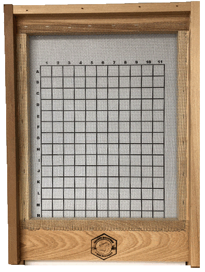 Using a screened bottom board for bee hives image.