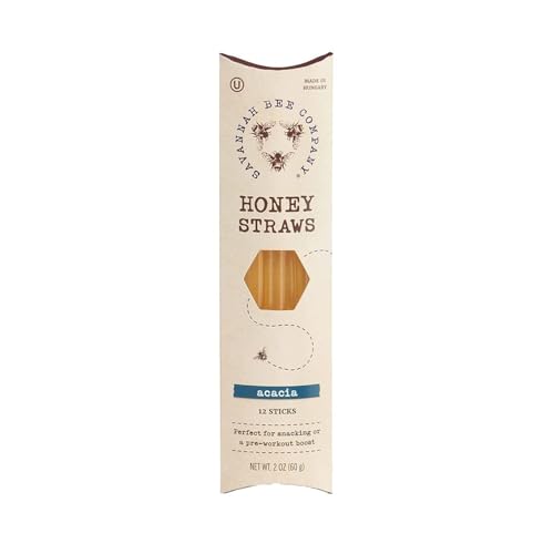 Savannah Bee Company Honey Straws - Pure and All Natural