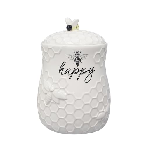 Ceramic Honey Bee Cookie Jar