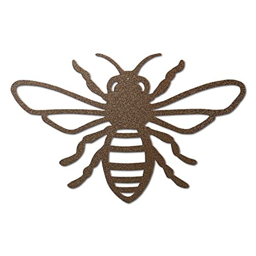 Honey Bee Metal Garden Sign