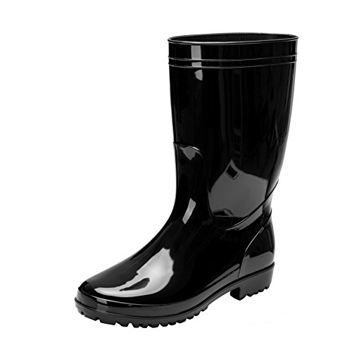 Mid-calf Rain Boots - Available in White or black