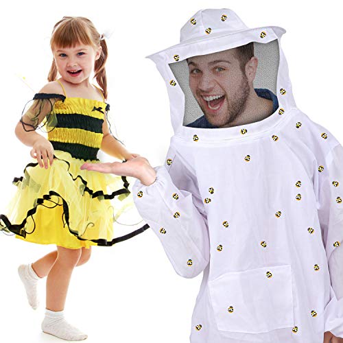 Cosplay Bee Jacket Ventilated for Women Men Costume Party